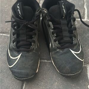 Nike Viper Black and White Football Cleats Youth 3Y